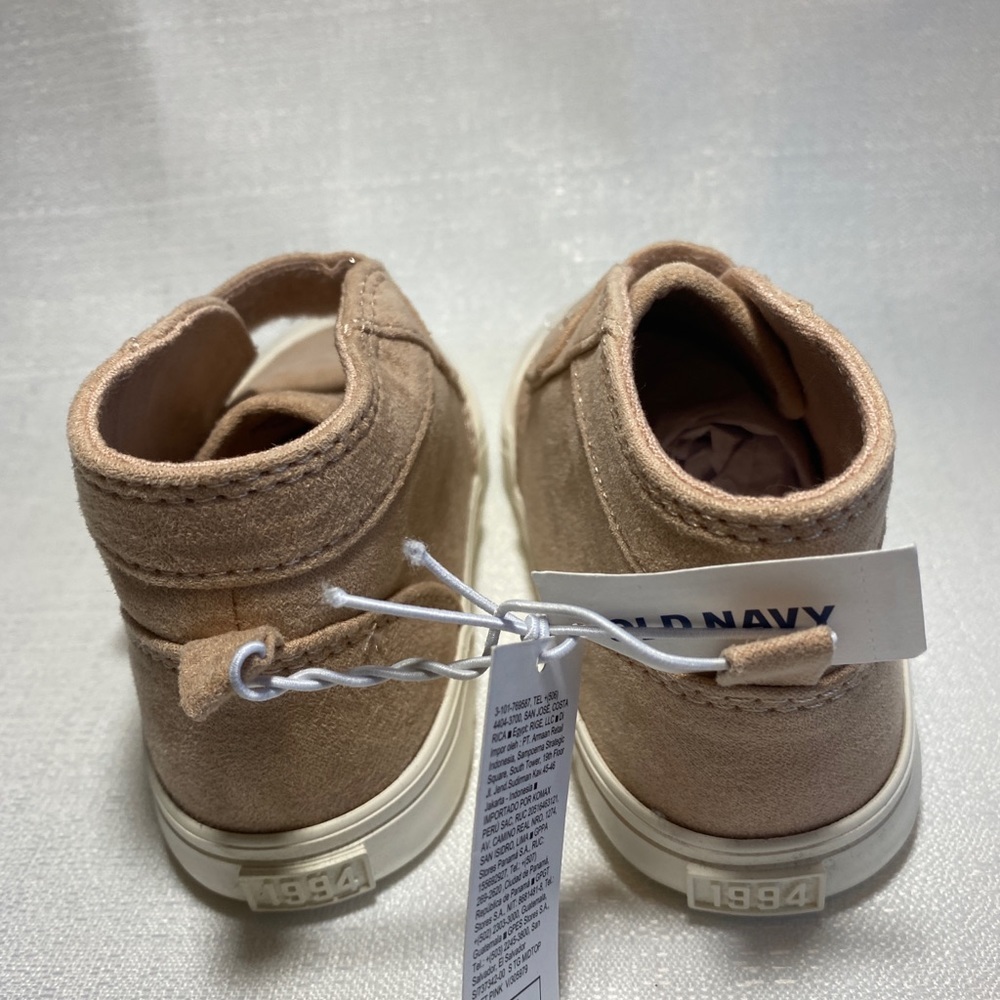 OLD NAVY Mid-Top Pink Sneakers for Toddler Size 10 - Picture 5 of 6